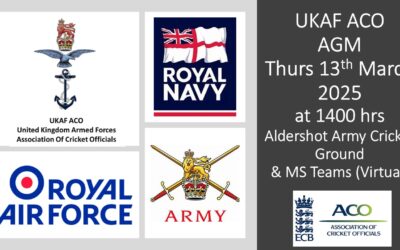 UKAF ACO AGM – 13 March 2025