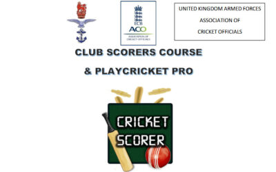 UKAF ACO Umpires and Scorers Courses 2025